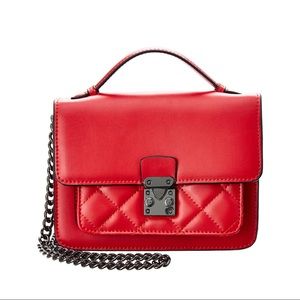 SALE 💗KC JAGGAR PADDED REAL LEATHER CROSSBODY BAG BY MICK’s DAUGHTER